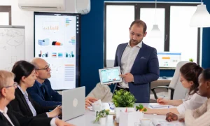 Advanced MBA business presentation